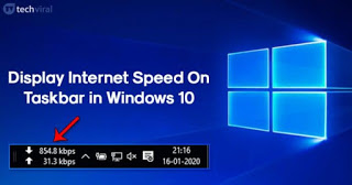 monitor internet speed windows 10